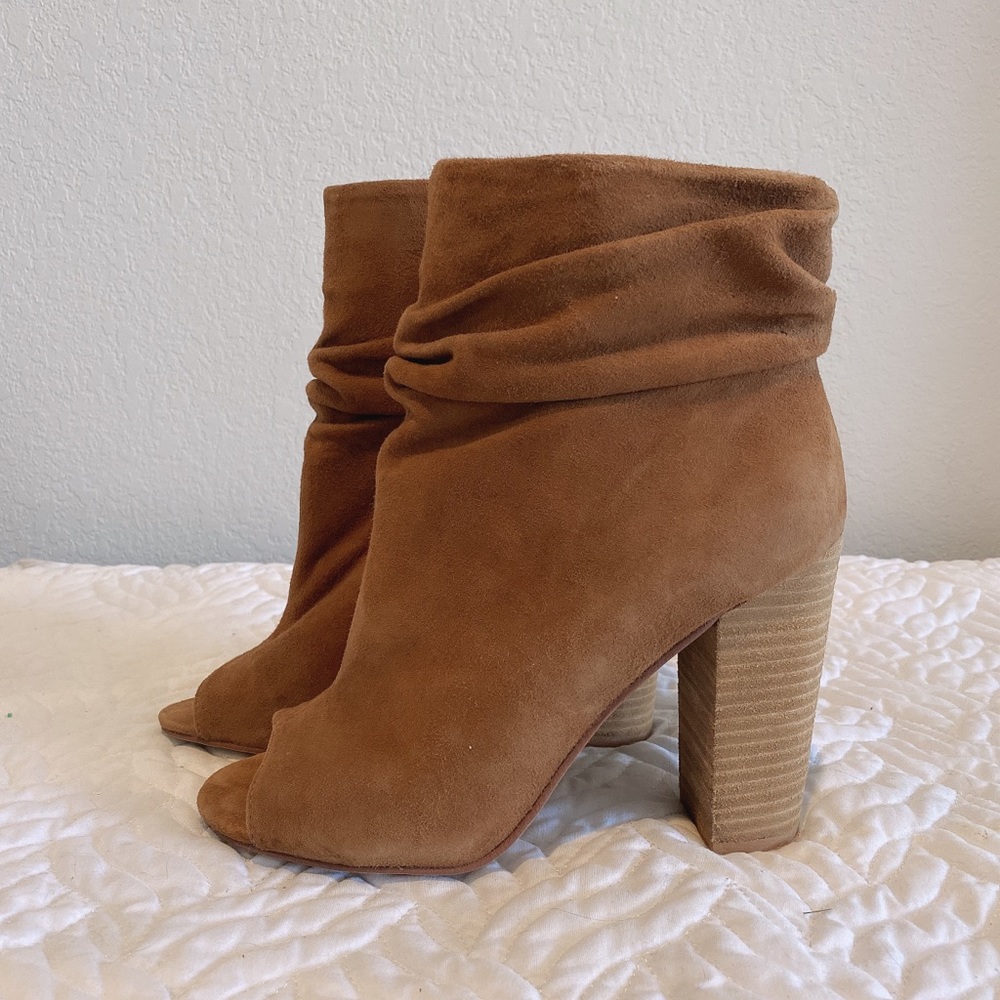 Kristin Cavallari Laurel Suede Slouchy Booties